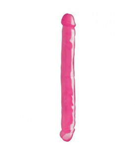 BASIX PENE DOBLE DE GELATINA ROSA 34 CM