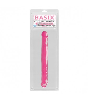 BASIX PENE DOBLE DE GELATINA ROSA 34 CM