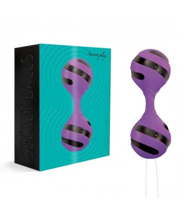 secret balls bolas chinas espiral morado negro