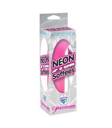 NEON JR G SPOT SOFTEES VIBRADOR PUNTO G ROSA