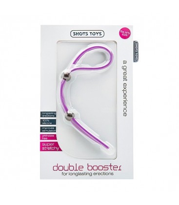 BOOSTER DOBLE ANILLO AJUSTABLE PENE MORADO