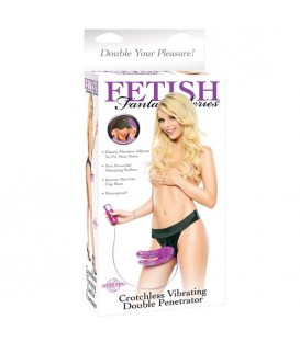 FETISH FANTASY ARNES CON VIBRADOR DOBLE PENETRACION