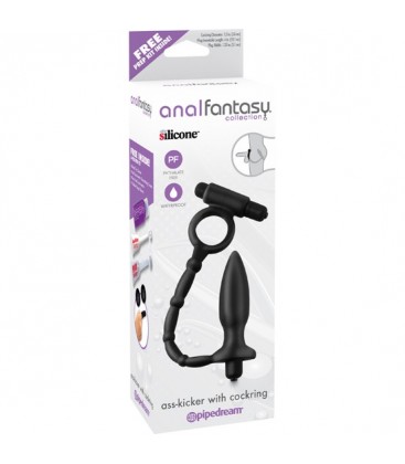 ANAL FANTASY ASS KICKER CON ANILLO VIBRADOR PENE