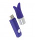 ESTIMULADOR CON VIBRADOR DE VIAJE MORADO