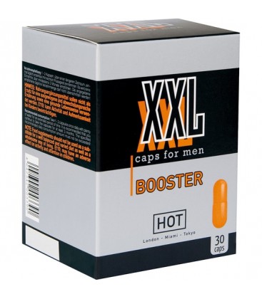 HOT XXL CAPSULAS REFUERZO PARA HOMBRE 30UDS