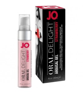 JO GEL EXCITADOR DE PLACER ORAL FRESA 30 ML