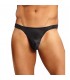 MALE POWER TANGA NEGRO SATINADO