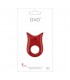 OVO B2 ANILLO VIBRADOR ROJA