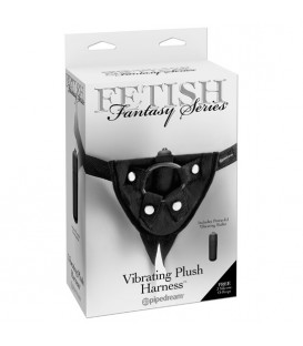 FETISH FANTASY VIBRATING PLUSH HARNESS