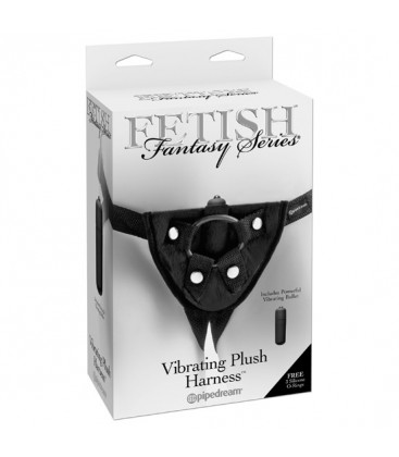 FETISH FANTASY VIBRATING PLUSH HARNESS