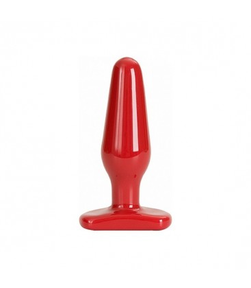 BUTT PLUG ANAL MEDIANO ROJO