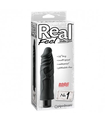 real feel lifelike toyz vibrador num 1 negro