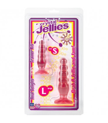 CRYSTAL JELLIES KIT ANAL ROSA