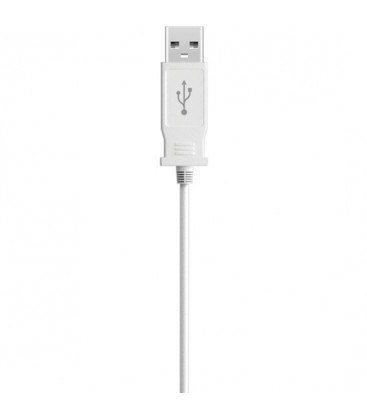 ISEX USB MASAJEADOR PUNTO G BLANCO