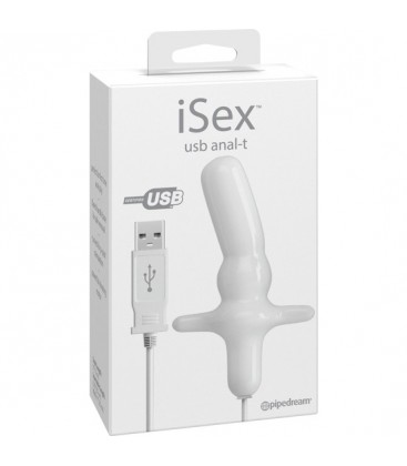 ISEX USB PLUG ANAL BLANCO