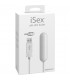 ISEX USB BALA VIBRADORA DELGADA BLANCA