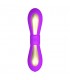 bowknot vibrador recargable 7 funciones lila