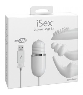 ISEX USB KIT DE MASAJE BLANCO