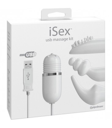 ISEX USB KIT DE MASAJE BLANCO