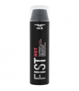 MISTER B FIST LUBRICANTE SILICONA EFECTO CALOR 200 ML