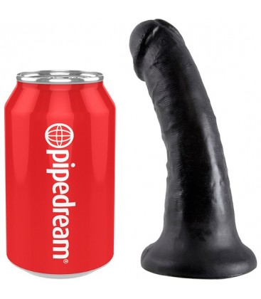 KING COCK PENE REALISTICO 15 CM NEGRO