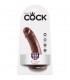 KING COCK PENE REALISTICO 15 CM MARRON