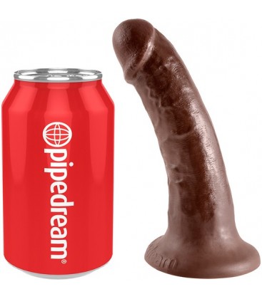 KING COCK PENE REALISTICO 15 CM MARRON