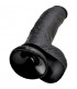 KING COCK PENE REALISTICO CON TESTICULOS 23 CM NEGRO