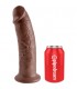 KING COCK PENE REALISTICO 255 CM MARRON