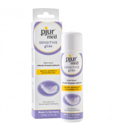 PJUR MED SENSITIVE GLIDE LUBRICANTE BASE DE AGUA