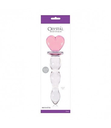 CRYSTAL CORAZON DE CRISTAL ROSA