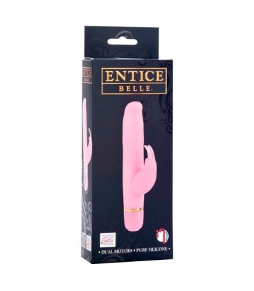 ENTICE BELLE VIBRADOR CON RAMPANTE ROSA