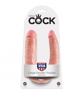 KING COCK PENE REALISTICO DOBLE LARGE