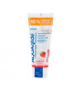 AQUAGLIDE LUBRICANTE SABOR FRESA 115 ML (+15% GRATIS)