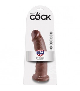 KING COCK CONSOLADOR REALISTICO 23 CM MARRON