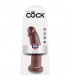 KING COCK PENE REALISTICO 23 CM MARRON