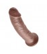 KING COCK PENE REALISTICO 23 CM MARRON