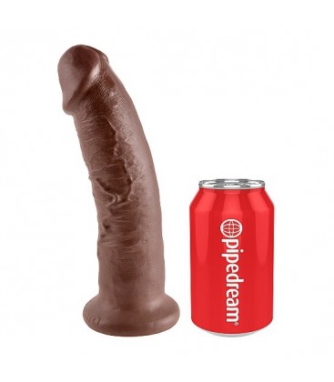 KING COCK PENE REALISTICO 23 CM MARRON