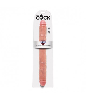 KING COCK DOBLE PENE REALISTICO 405 CM