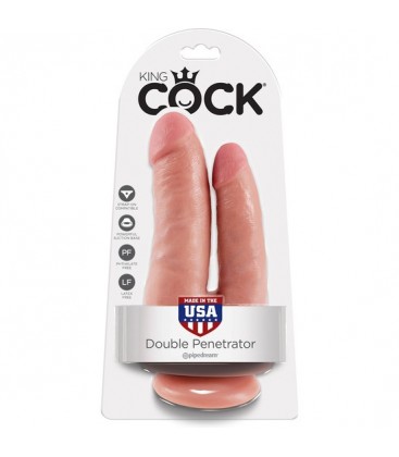 KING COCK PENE REALISTICO DOBLE