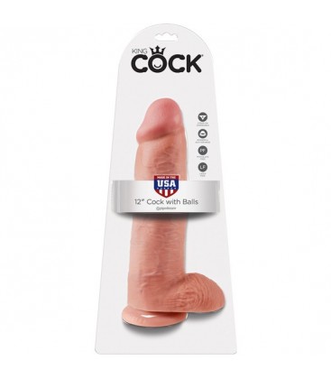 KING COCK PENE REALISTICO CON TESTICULOS 305 CM