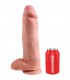 KING COCK PENE REALISTICO CON TESTICULOS 305 CM