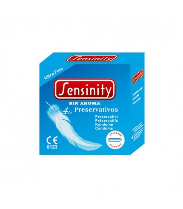 sensinity preservativos natural 4 uds