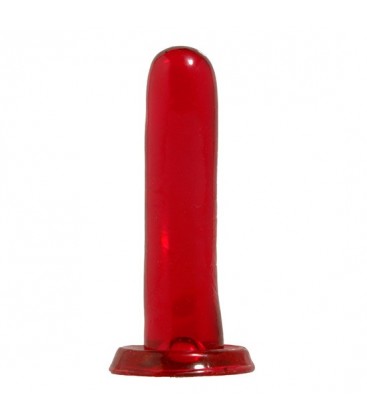 basix pene de gelatina smoothy 13 cm rojo