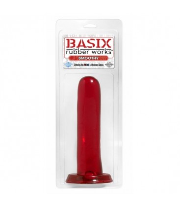 basix pene de gelatina smoothy 13 cm rojo