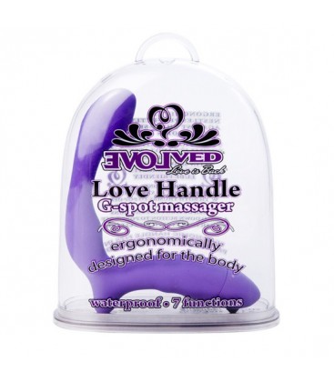 evolved love handle masajeador punto g lila