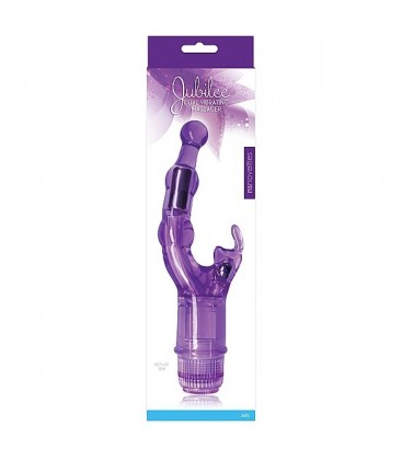 JUBILEE VIBRADOR DUAL MORADO