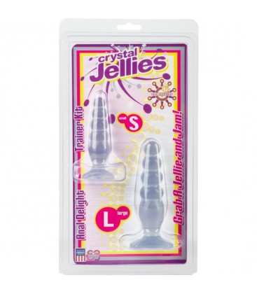 CRYSTAL JELLIES KIT ANAL TRANSPARENTE