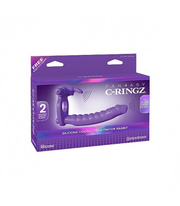 FANTASY C RINGZ PENE CON ANILLO VIBRADOR DE SILICONA