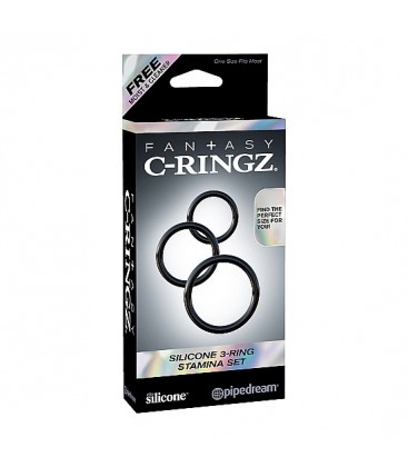 FANTASY C RINGZ KIT 3 DE ANILLOS DE SILICONA